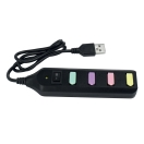 LEGAMI mini USB jaotur Black